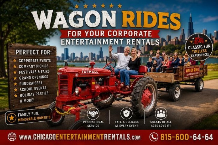 Chicago Hayrides ©  | Entertainment Rentals - Event Rentals - Hayrides - Party Rentals - Wagon Rides - Parade Float Rentals